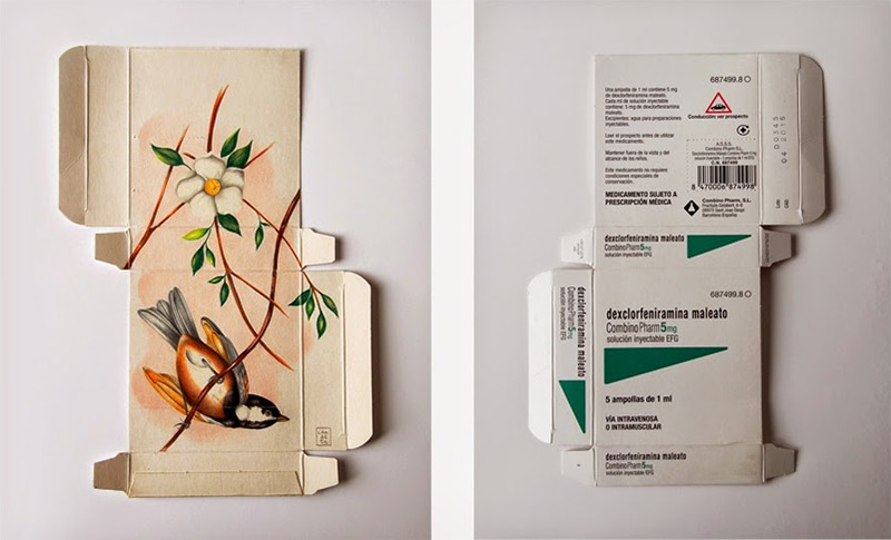 dipinti-uccelli-scatole-farmaci-confezioni-sara-landeta-8