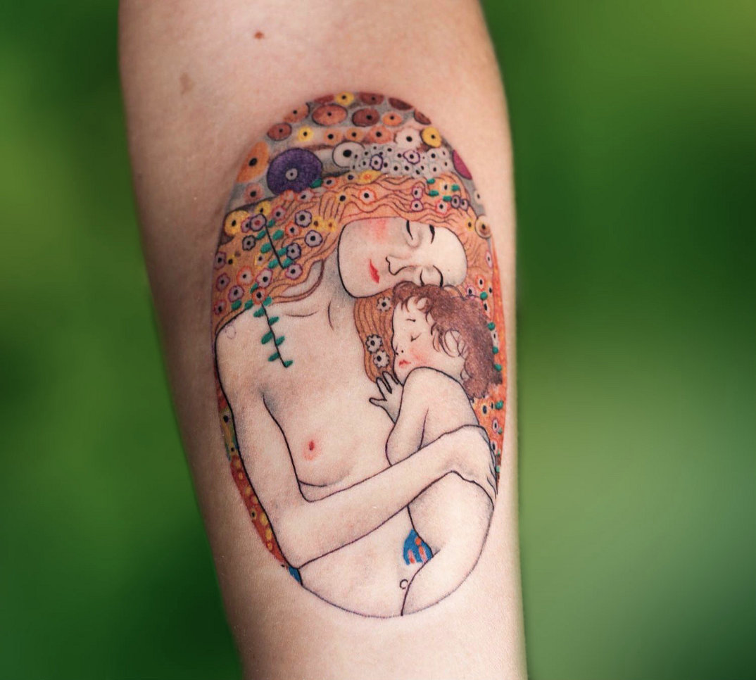 tatuaggi-ispirati-dipinti-gustav-klimt-06