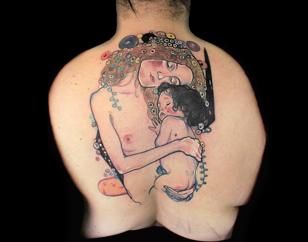 tatuaggi-ispirati-dipinti-gustav-klimt-09