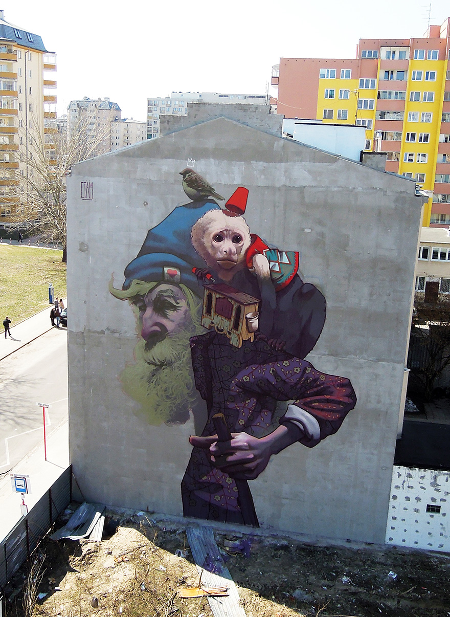 Da noiosi palazzi a straordinarie opere d'arte: i murali (murales) di