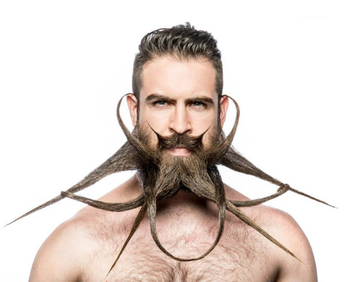 Le Bizzarre Acconciature Di Barba Di Mr Incredibeard