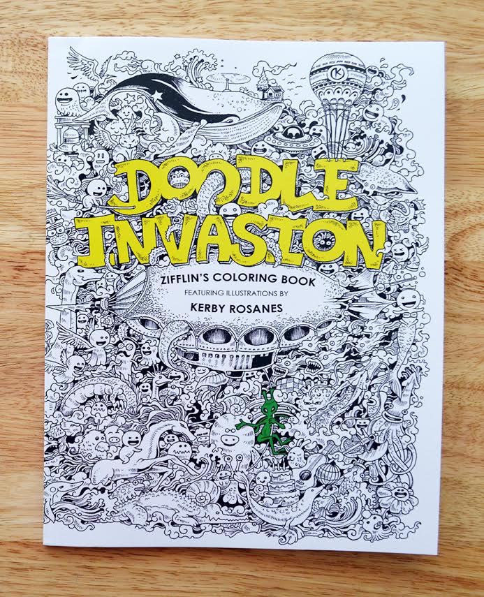 Doodle Invasion Gli Straordinari Disegni Da Colorare Per Adulti Che I Grandi Amano