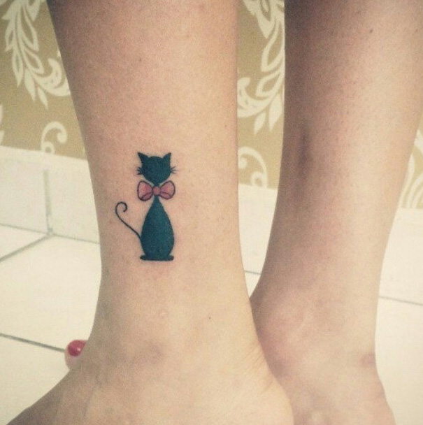 38 tatuaggi di gatti in stile minimalista per gli amanti 38 tatuaggi di gatti in stile minimalista per gli amanti