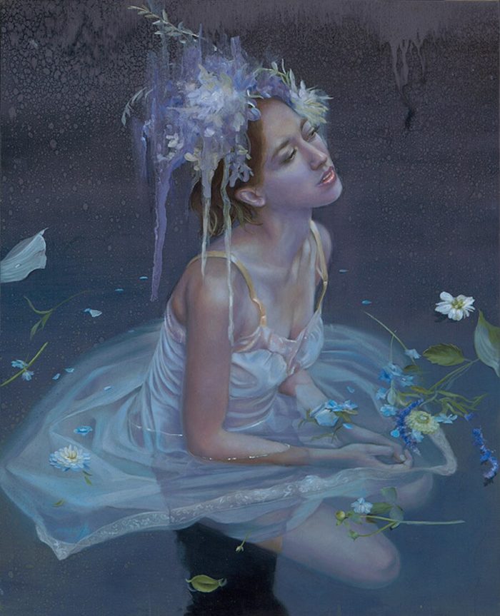 Dipinti Onirici Di Donne Immerse Nella Natura Di Kari Lise Alexander