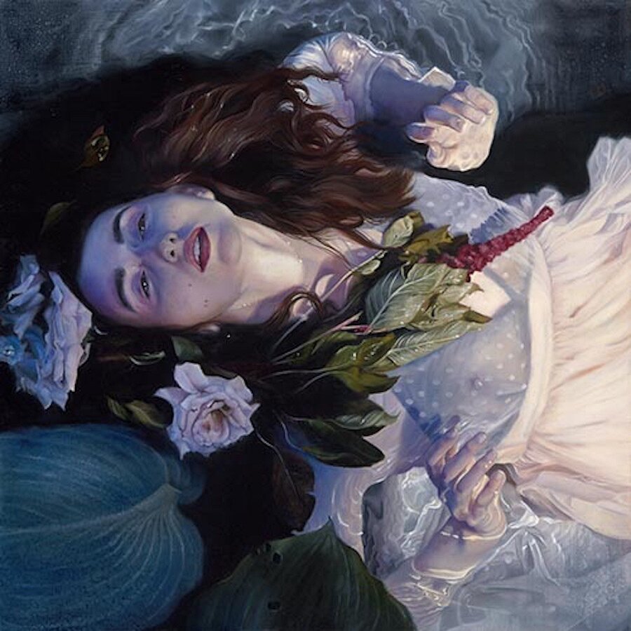 Dipinti Onirici Di Donne Immerse Nella Natura Di Kari Lise Alexander