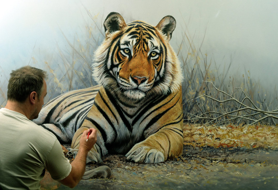 Artista Crea Magnifici Disegni Di Animali Selvatici Per Sensibilizzare Le Persone