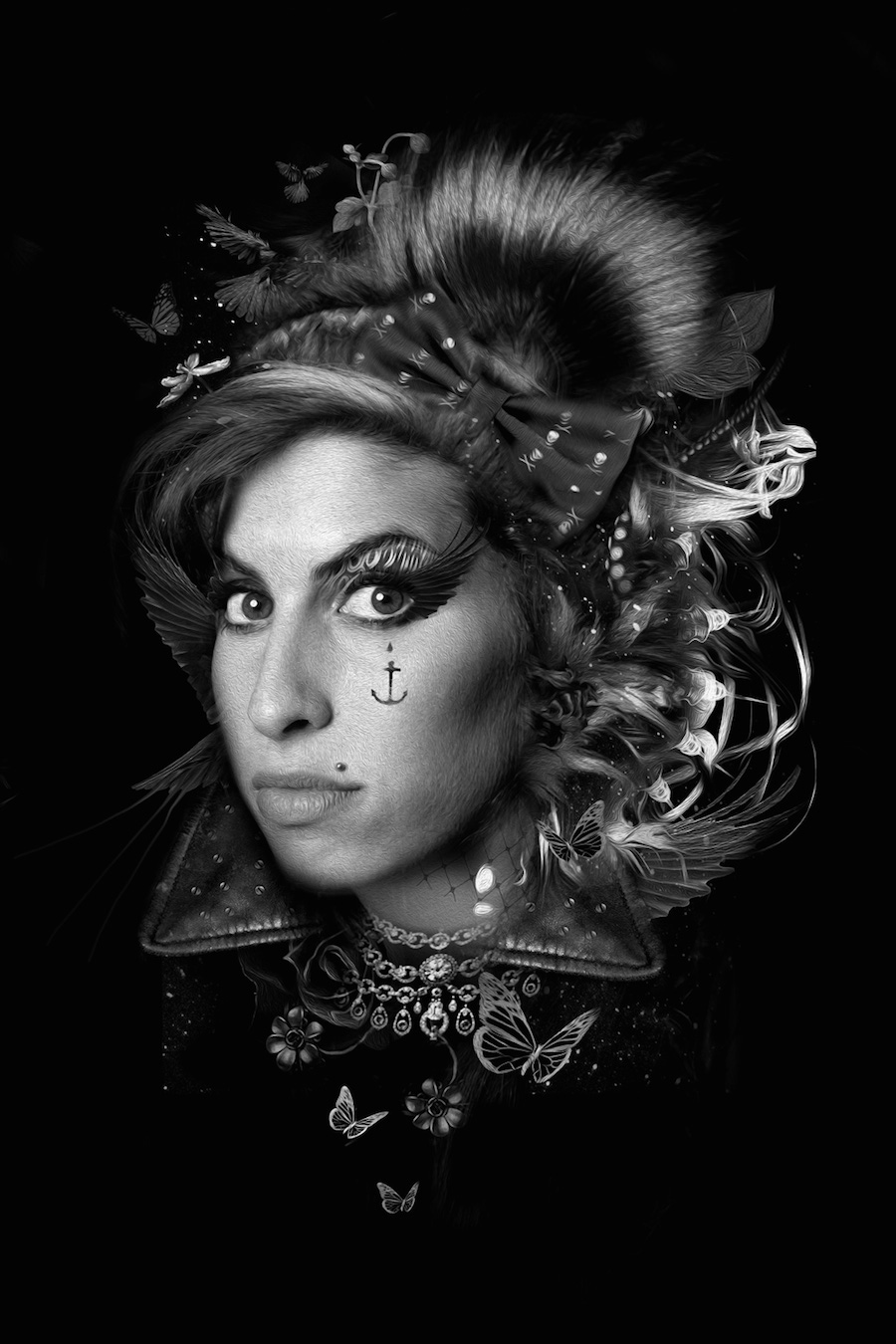 foto-ritratti-bianco-e... Amy Winehouse