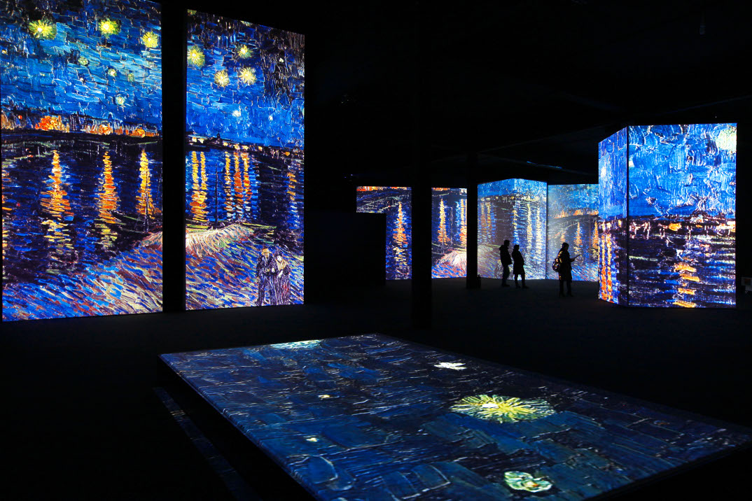 Le opere di Van Gogh prendono vita in una mostra a Roma KEBLOG