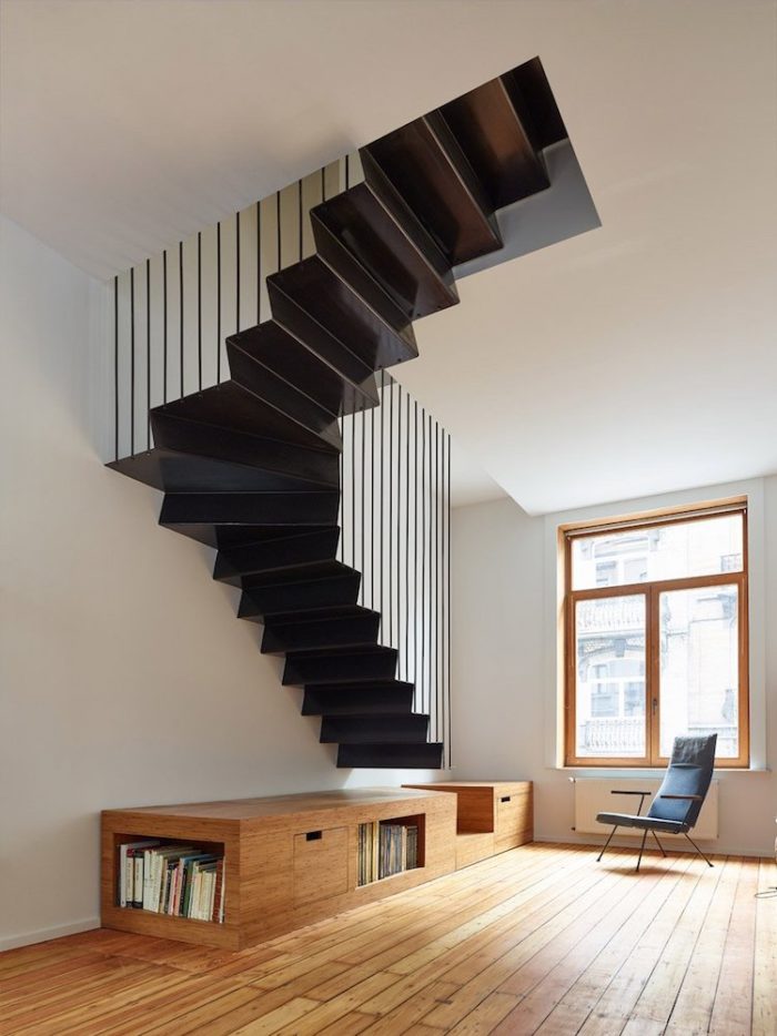 Scale interne dal design moderno: 27 bellissimi esempi Scala interna moderna