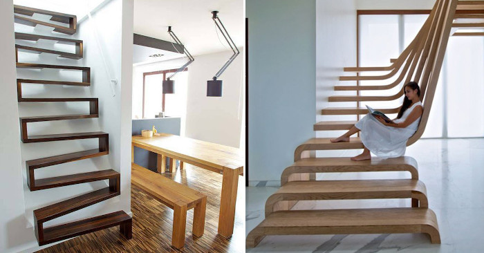 Scale interne dal design moderno: 27 bellissimi esempi Scale interne design