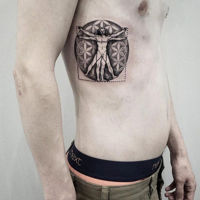 Tatuaggi Ispirati Ad Opere D'Arte Leonardo Da Vinci