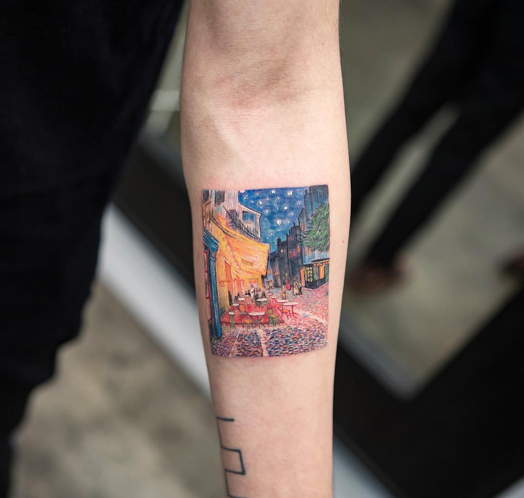 28 tatuaggi ispirati a grandi opere d'arte - KEBLOG