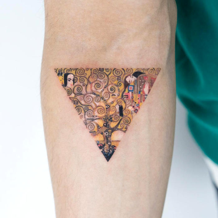 Tatuaggi Ispirati Ad Opere D'Arte Gustav Klimt