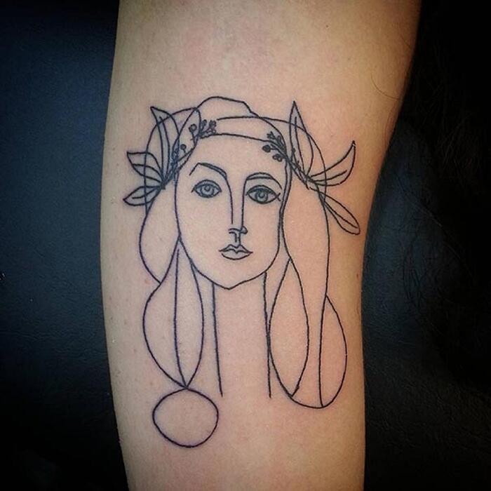 Tatuaggi Ispirati Ad Opere D'Arte Pablo Picasso