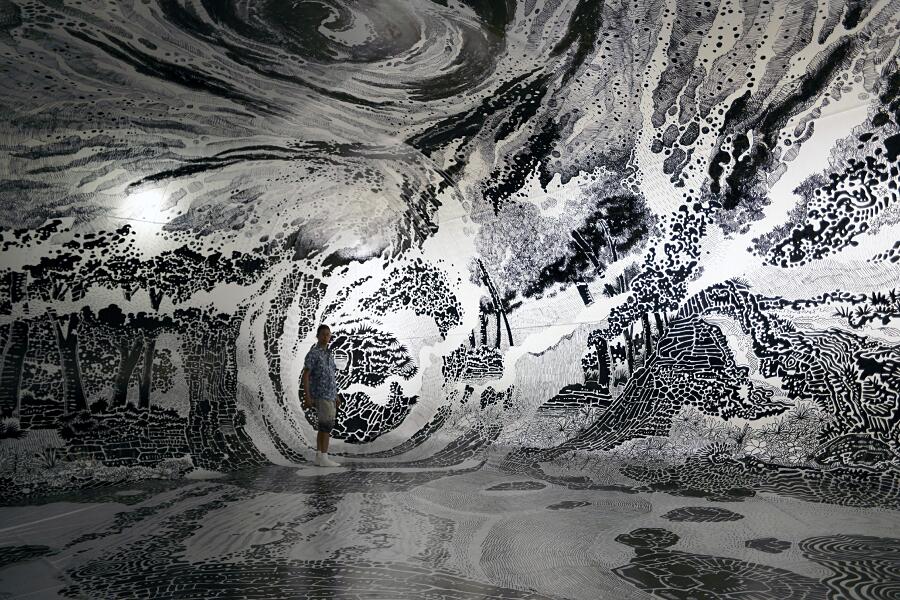 Installazione Arte Immersiva Oscar Oiwa