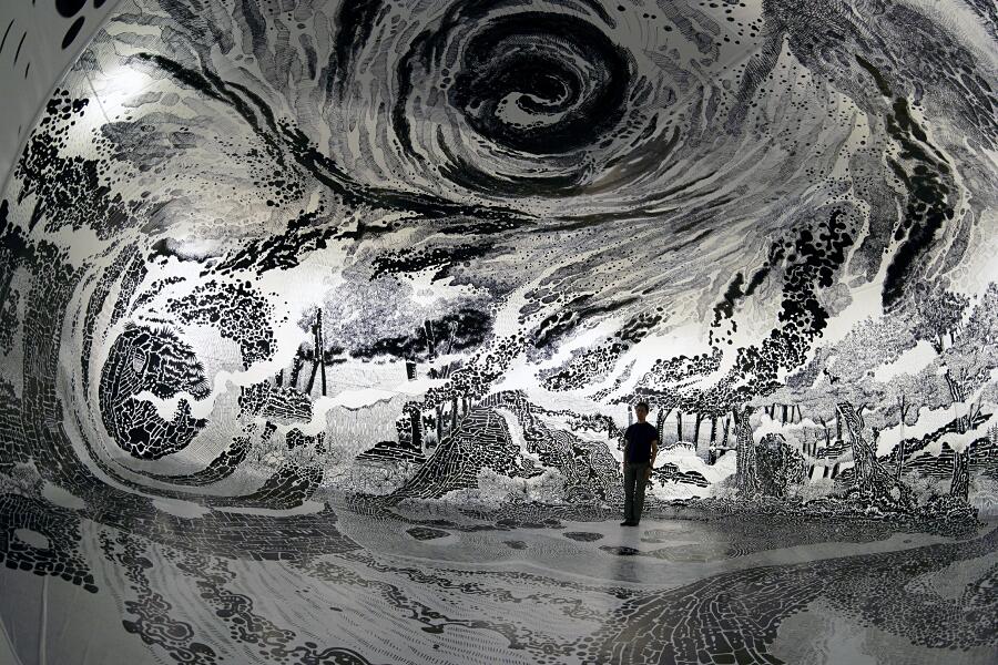Installazione Arte Immersiva Oscar Oiwa