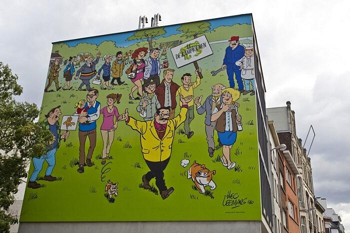 Via Del Fumetto Bruxelles Street Art