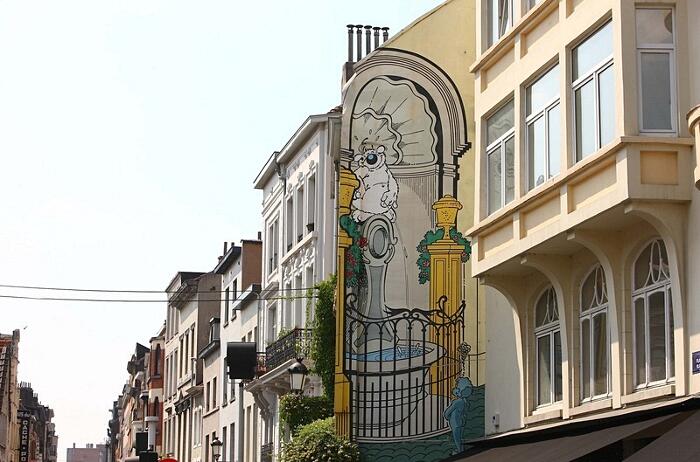 Via Del Fumetto Bruxelles Street Art