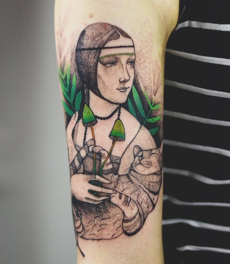 Tatuaggi Colori Psichedelici Joanna Swirska Dżo