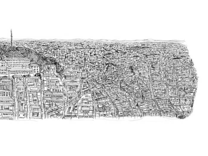 Artista autistico disegna accuratamente intere città a memoria, Stephen Wiltshire - Roma