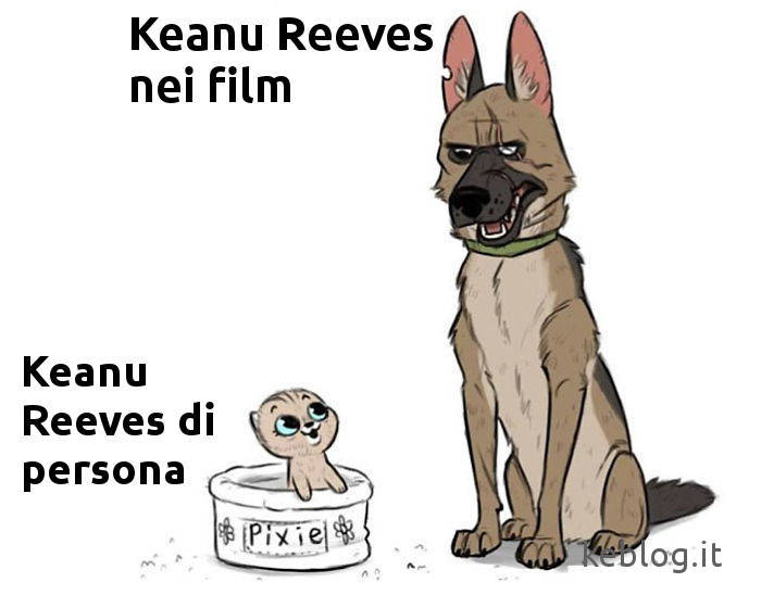 Keanu Reeves meme keblog.it