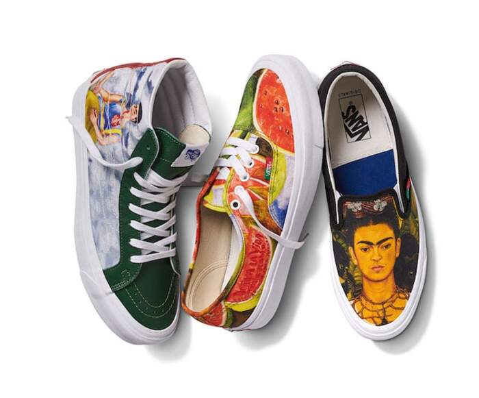 La Vans ha creato una collezione di scarpe ispirata a Frida Khalo ...