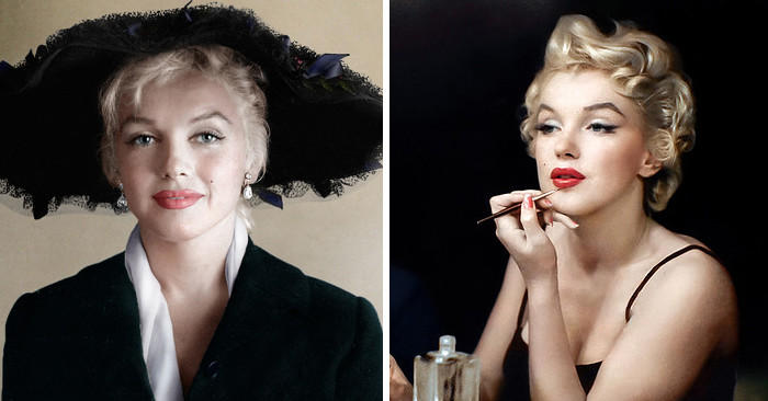 Foto in bianco e nero di Marilyn Monroe ritrovano il colore e sono incredibili Foto in bianco e nero di Marilyn Monroe ritrovano il colore e sono incredibili