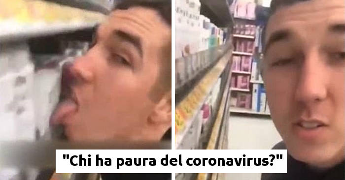 Arrestato 26enne che si filmava mentre leccava le merci del supermercato Arrestato 26enne che si filmava mentre leccava le merci del supermercato
