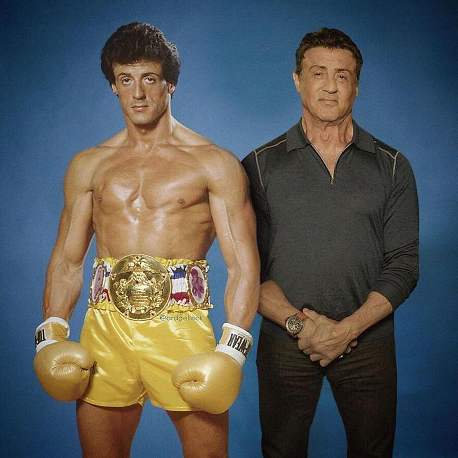 Sylvester Stallone e Rocky Balboa - Keblog