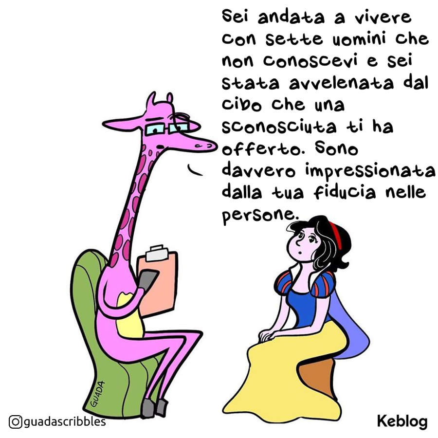 Artista immagina le principesse Disney che vanno dallo psicologo ed è esilarante - Maria Guadarrama Artista immagina le principesse Disney che vanno dallo psicologo ed è esilarante - Maria Guadarrama