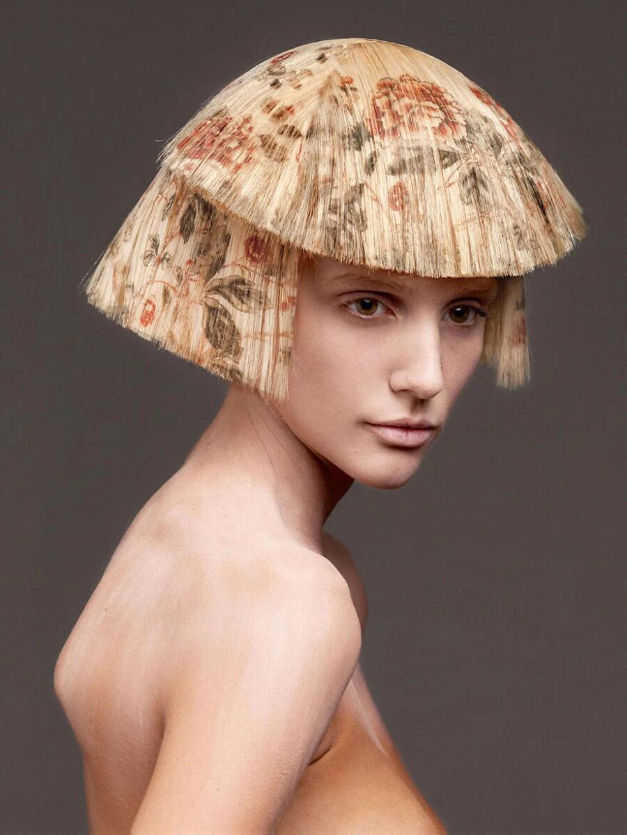 Impresión fotográfica en el cabello de Alex Ferrer