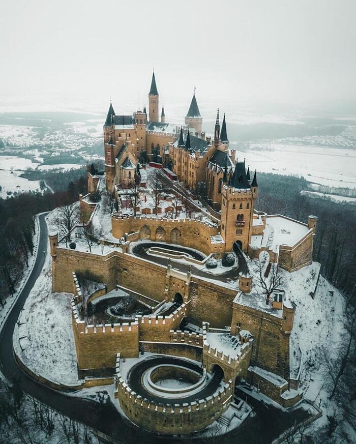 Castello di Hohenzollern, Germania Castello di Hohenzollern, Germania