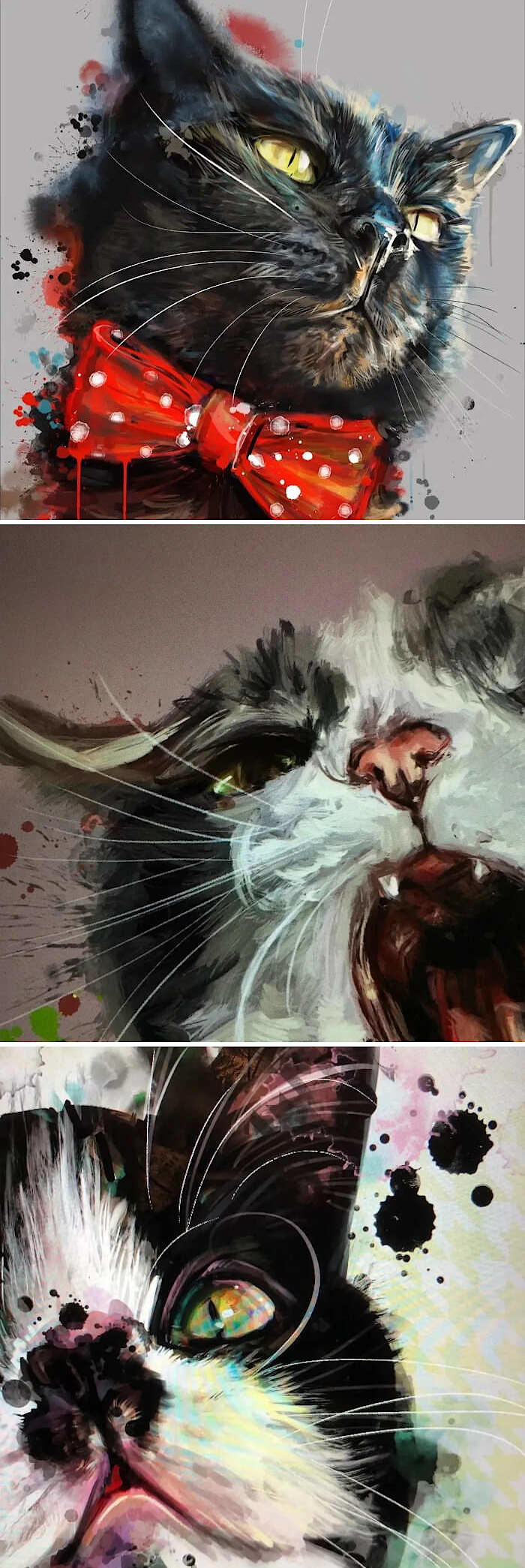 opere d'arte celebrano gatti opere d'arte celebrano gatti