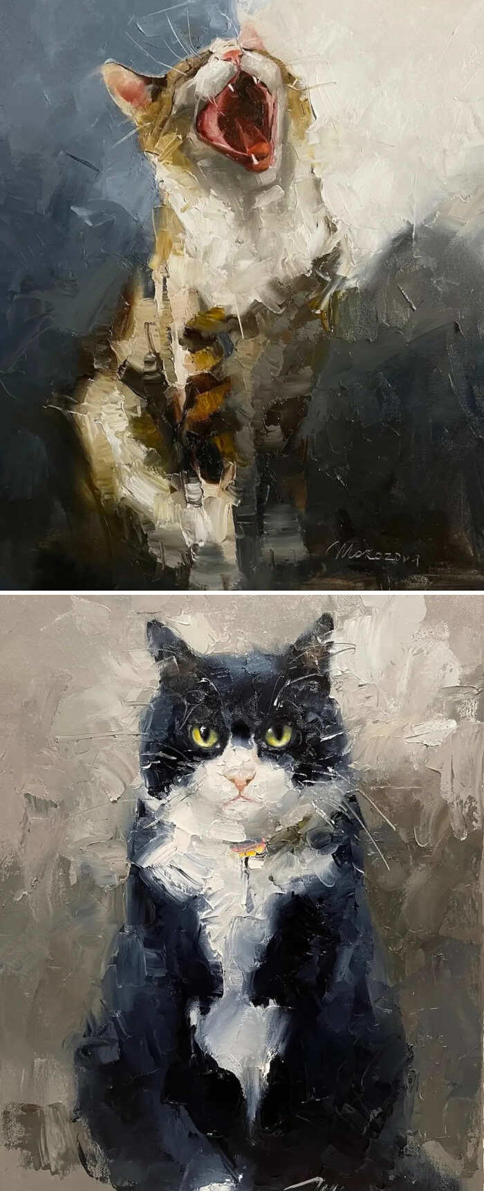 opere d'arte celebrano gatti opere d'arte celebrano gatti