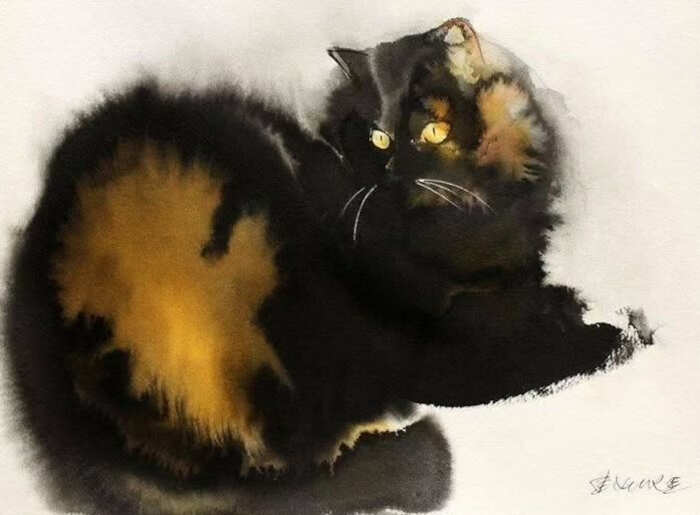 opere d'arte celebrano gatti opere d'arte celebrano gatti