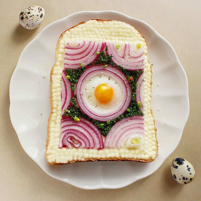toast creativi Manami Sasaki food art toast creativi Manami Sasaki food art