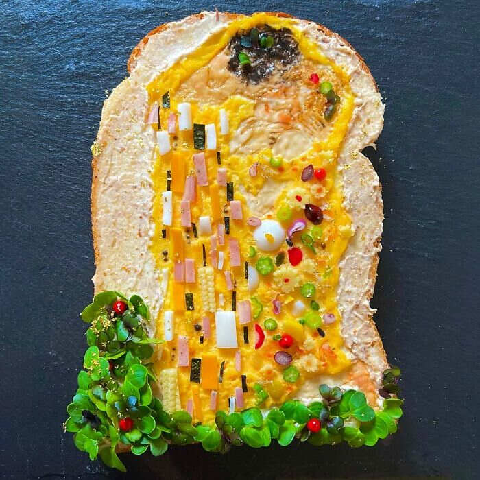 toast creativi Manami Sasaki food art toast creativi Manami Sasaki food art