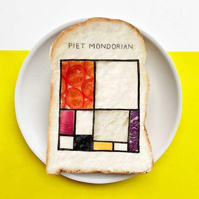 toast creativi Manami Sasaki food art toast creativi Manami Sasaki food art