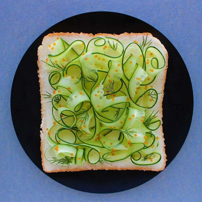 toast creativi Manami Sasaki food art toast creativi Manami Sasaki food art